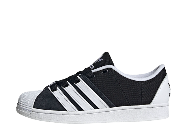 アディダス SST スーパーモディファイド "コアブラック/フットウェアホワイト"