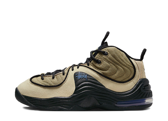 Stussy × Nike Air Penny 2 "Rattan and Limestone" Rattan/Limestone/Black