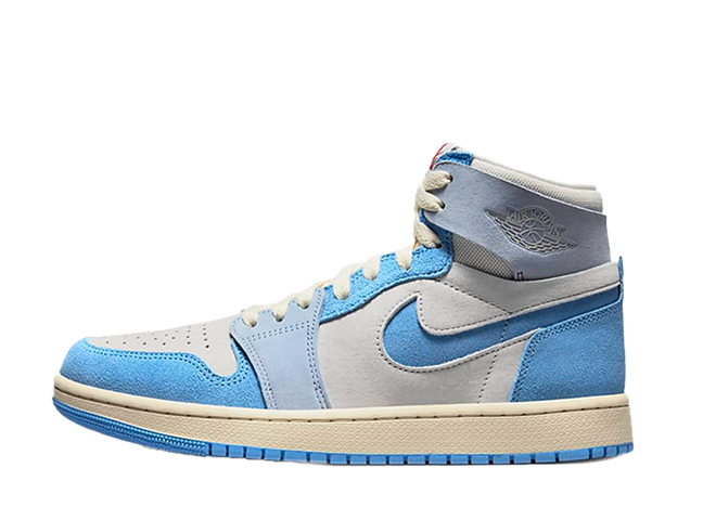 ナイキ ウィメンズ エアジョーダン1 ハイ ズーム CMFT 2 "ユニバーシティブルー" ファントム/アイスブルー/ユニバーシティブルー