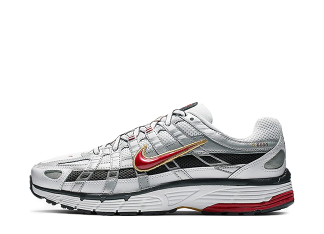 ナイキ ウィメンズ P-6000 "ホワイト/バーシティレッド"