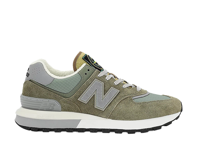 Stone Island × New Balance 574 Legacy "Steel Blue" Steel Blue/Grey