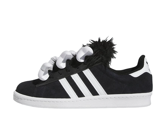 ジェレミー・スコット × アディダス ボーンズ キャンパス 80s "コアブラック" コアブラック/フットウェアホワイト