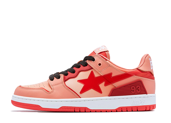 ベイプ_ SK8 スタ グラデーション "オレンジ" オレンジ/ブラック