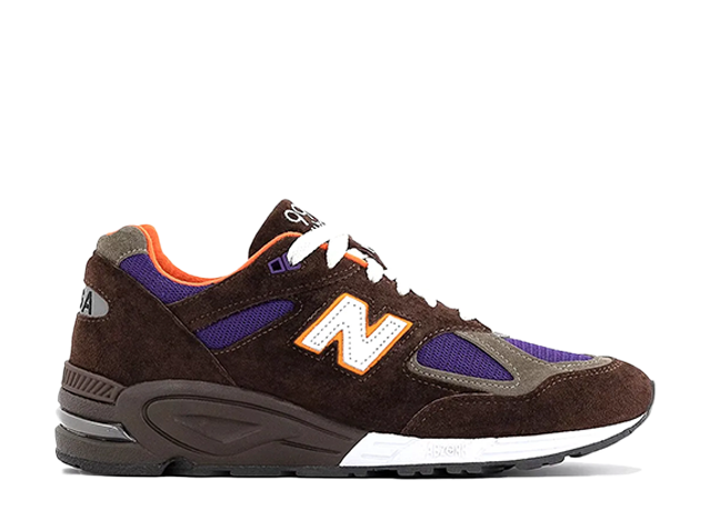 New Balance 990V2 "Made in USA" Brown/Grey/Purple/Orange