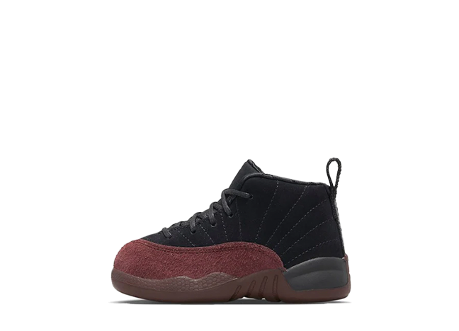 ア・マ・マニエール × ナイキ Td エアジョーダン12 "ブラック/バーガンディークラッシュ"