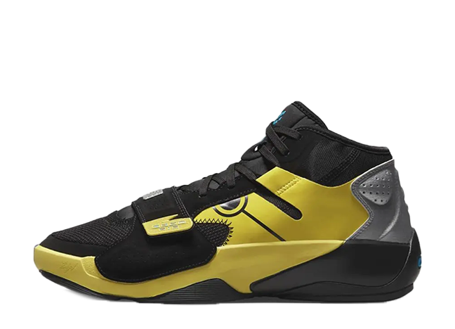 ナイキ ジョーダン ザイオン2 PF "ナルト vs. サスケ" ブラック/レーサーブルー/イエローストライク