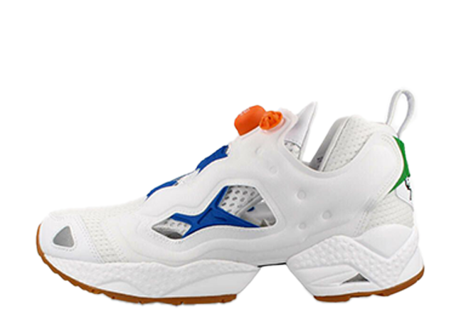 リーボック インスタポンプフューリー95 "ホワイト" ホワイト/ベクターブルー/スマッシュオレンジ