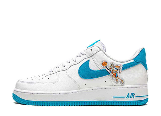 Space Players × Nike Air Force 1 Low '07 "Tune Squad" White/Light Blue Fury