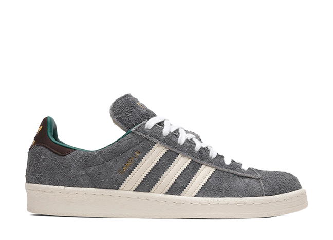 ボデガ × ビームス × アディダス キャンパス "グレーフォー" グレー/カレッジエイトグリーン