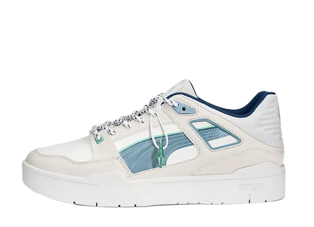 ファイナルファンタジー14 × プーマ スリップストリーム "ホワイト" ホワイト/ブルー