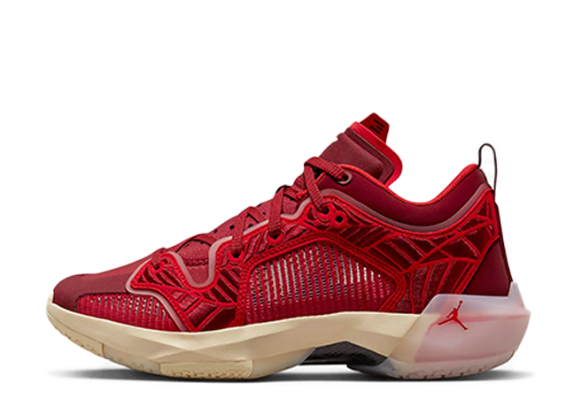 ナイキ ウィメンズ エアジョーダン 37 ロー "チームレッド/セイル/ユニバーシティレッド/ムスリン"