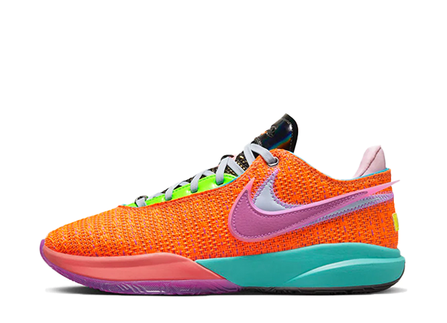 Nike Lebron 20 EP "Total Orange" Total Orange/Green Strike/Hot Punch/Vivid Purple