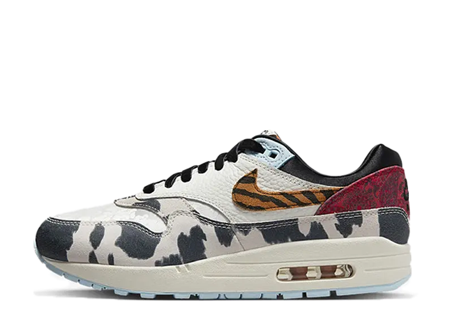 Nike Wmns Air Max 1 "Great Indoors" Sail/Black/Celestine Blue/Picante Red