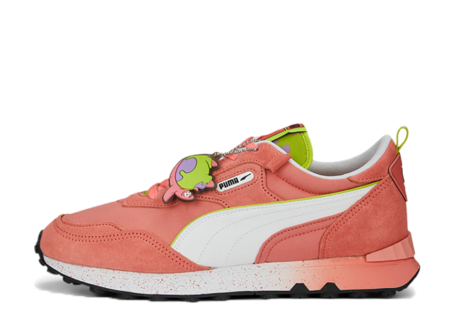 Spongebob Squarepants × Puma Rider FV "Patrick" Carnation Pink/White
