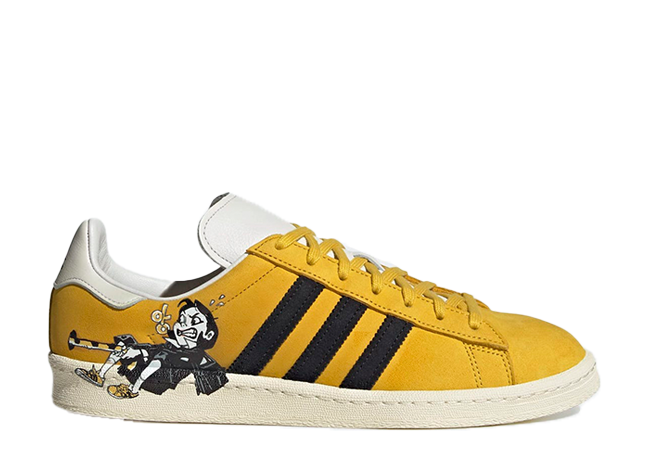 カシナ × キム・ジョンギ × アディダス キャンパス 80s "ヘイジーイエロー" ヘイジーイエロー/ホワイト