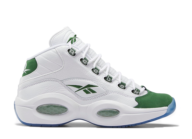 リーボック クエスチョン "ミシガン州" ホワイト/グリーン