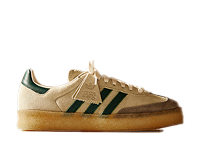 Ronnie Fieg × Clarks × adidas Samba "White" White/Green