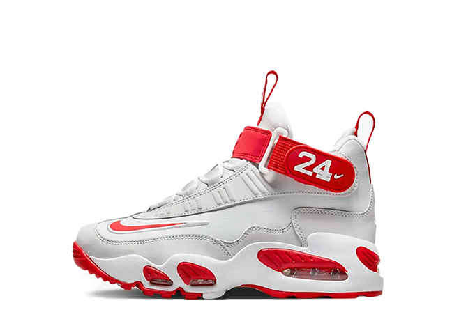 ナイキ Gs エアグリフィーマックス1 "シンシナティレッズ" ピュアプラチナム/ホワイト/ユニバーシティレッド