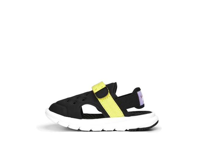 Spongebob Squarpants × Puma Td Evolve Sandal AC "Black/White/Celandine"