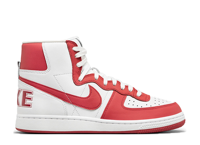 コムデギャルソン オム プリュス × ナイキ ターミネーター ハイ "レッド" レッド/ホワイト
