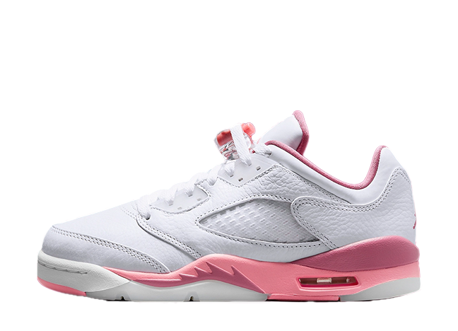 Nike Gs Air Jordan 5 Low "Coral Chalk" Coral Chalk/White