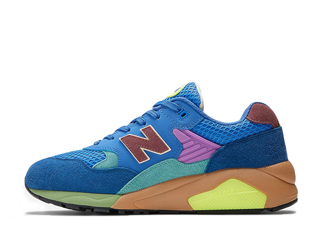 ニューバランス 580V2 "バラクラヴァ" ブルー/マルチカラー