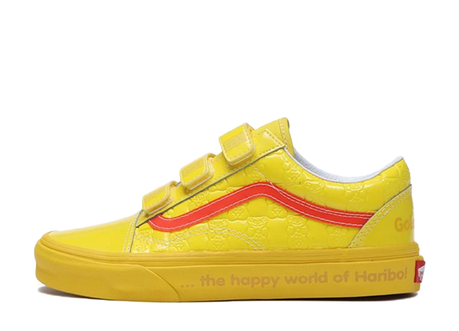 ハリボー × バンズ オールドスクール V "イエロー" イエロー/オレンジ
