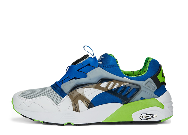 プーマ ディスク ブレイズ OG "フラットライトグレー" フラットライトグレー/ブルー