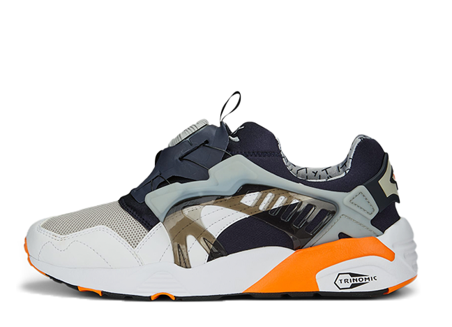 プーマ ディスク ブレイズ OG "フラットライトグレー" フラットライトグレー/オレンジ