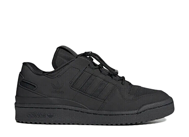HIYADAM × adidas Forum 84 Low "Core Black" Core Black/Core Black