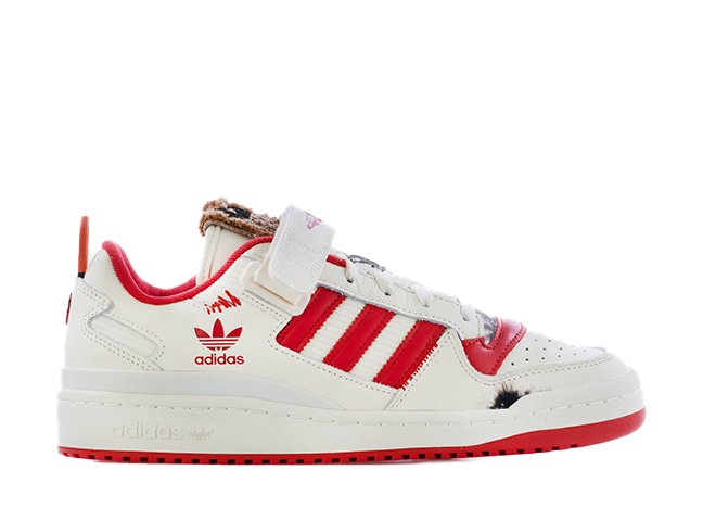 Home Alone × adidas originals Forum Low "Cream White/Off White/Red"
