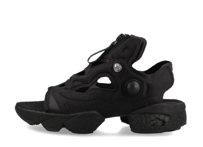 リーボック インスタポンプフューリー サンダル ジップ "ブラック/ブラック"