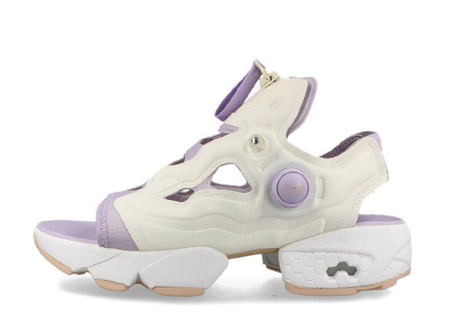 リーボック インスタポンプフューリー サンダル ジップ "チョーク/パープルオアシス"