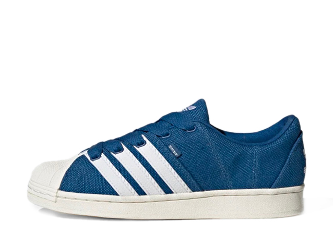 アディダス SST スーパーモディファイド ヘンプ "ダークマリーン" ダークマリーン/フットウェア ホワイト