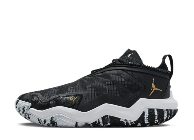 ジョーダン ワイノット .6 "ブラック/ホワイト/メタリックゴールド"