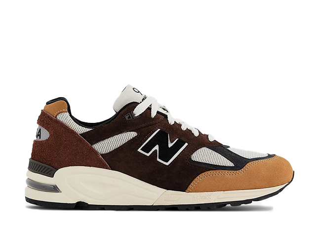 New Balance 990V2 "Brown/Tan/White"