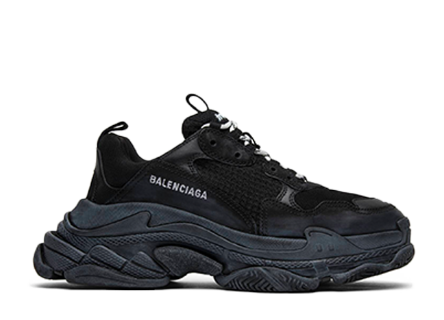 バレンシアガ トリプルS トレイナーズ "ブラック"