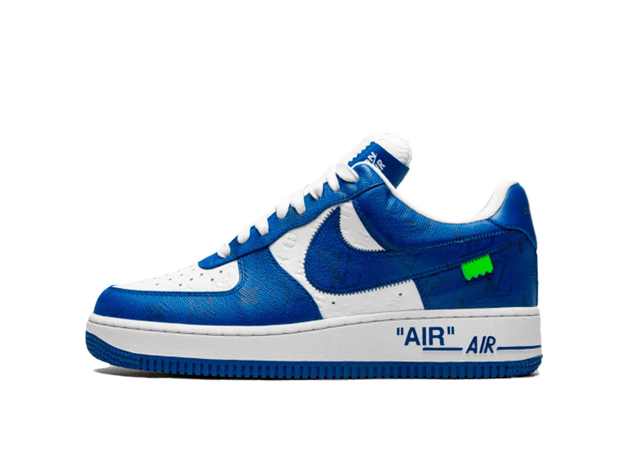 Louis Vuitton × Nike Air Force 1 Low by Virgil Abloh "White & Team Royal Blue"