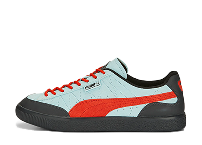P.A.M. / Perks And Mini × PUMA Clyde Rubber "Light Aqua Warm Earth"
