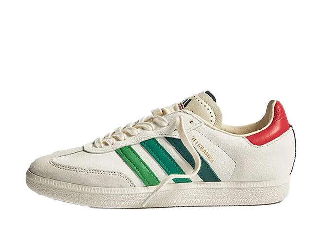 END. × adidas Velosamba Social Cycling "Crystal White" White/Green
