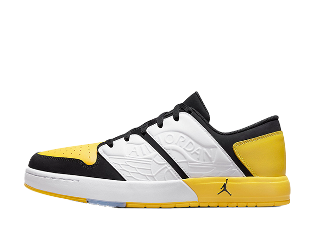 ナイキ ジョーダン ニュー レトロ 1 ロー "ツアーイエロー/ホワイト/ブラック"