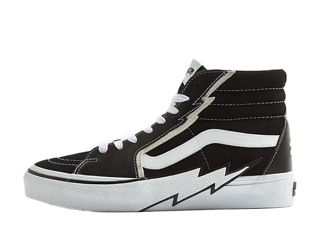 マスターマインド ワールド × ボルト バイ バンズ スケートハイ ボルト VLT LX "ブラック/ホワイト"