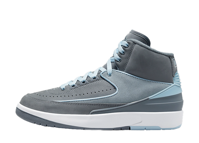 ナイキ ウィメンズ エアジョーダン2 レトロ "クールグレー/ホワイト"