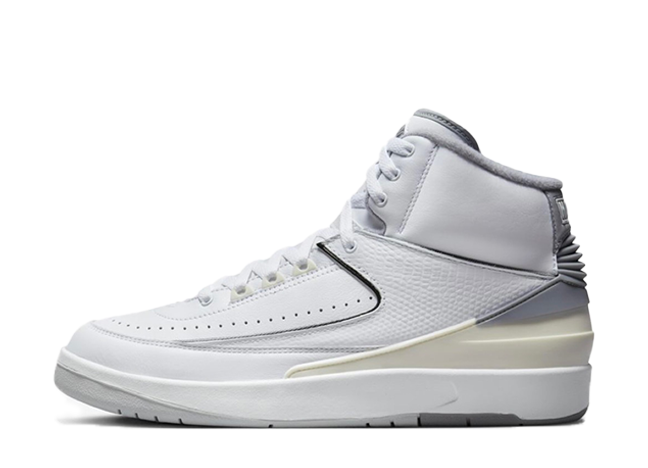 ナイキ エアジョーダン2 "ホワイト/セメントグレー/セイル"