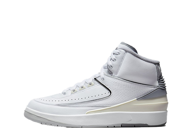 Nike Gs Air Jordan 2 "White/Cement Grey/Sail"
