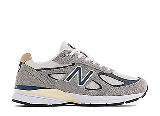 New Balance 990V4 "Gray/Slate Blue/White"