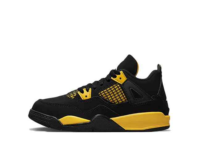 Nike Ps Air Jordan 4 Retro "Thunder/Black"(2023)