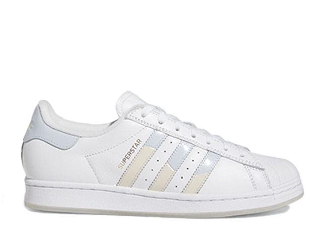 ダイム × アディダス スーパースター ADV "フットウェアホワイト/ハローブルー/グレーファイブ"