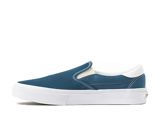 エスエスズィー × ビームス プラス × バンズ スリッポン "ネイビー/ホワイト"