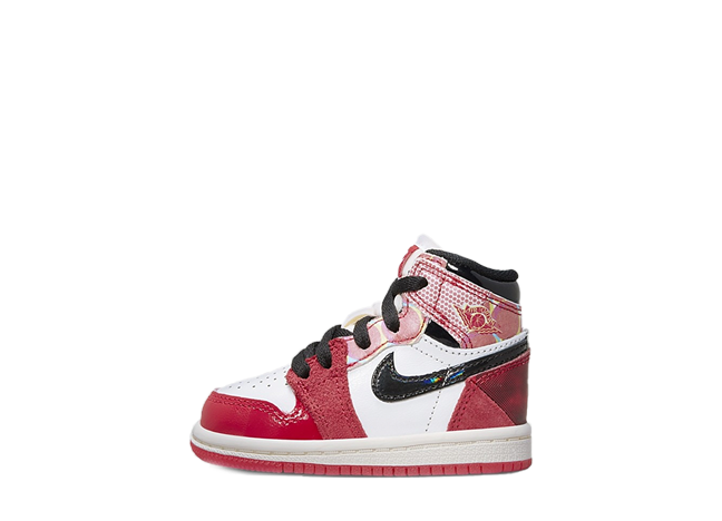 ナイキ エアジョーダン1 ハイ Td "ネクストチャプター/スパイダーマン: アクロス ザ スパイダーバース" レッド/ブラック/ホワイト
